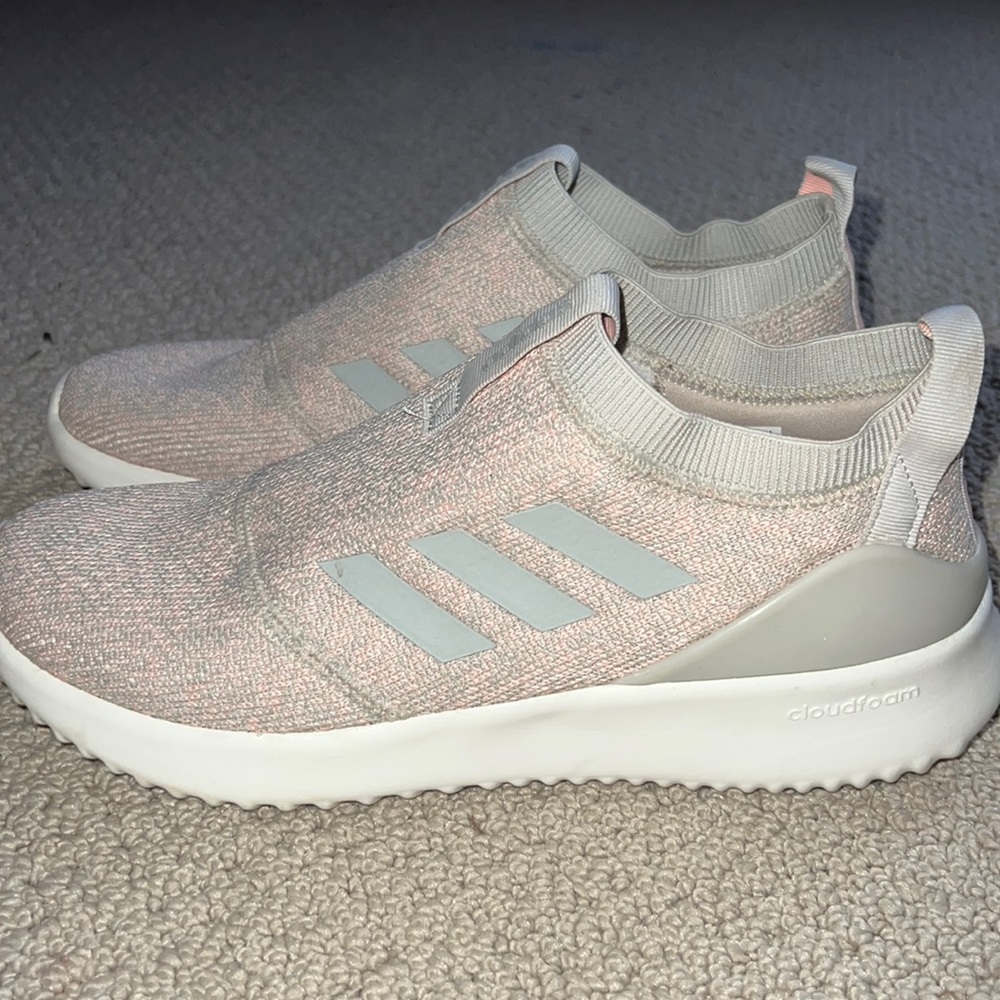 adidas cloudfoam slip on sneaker